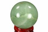Polished Green Aventurine Sphere - China #116011-1